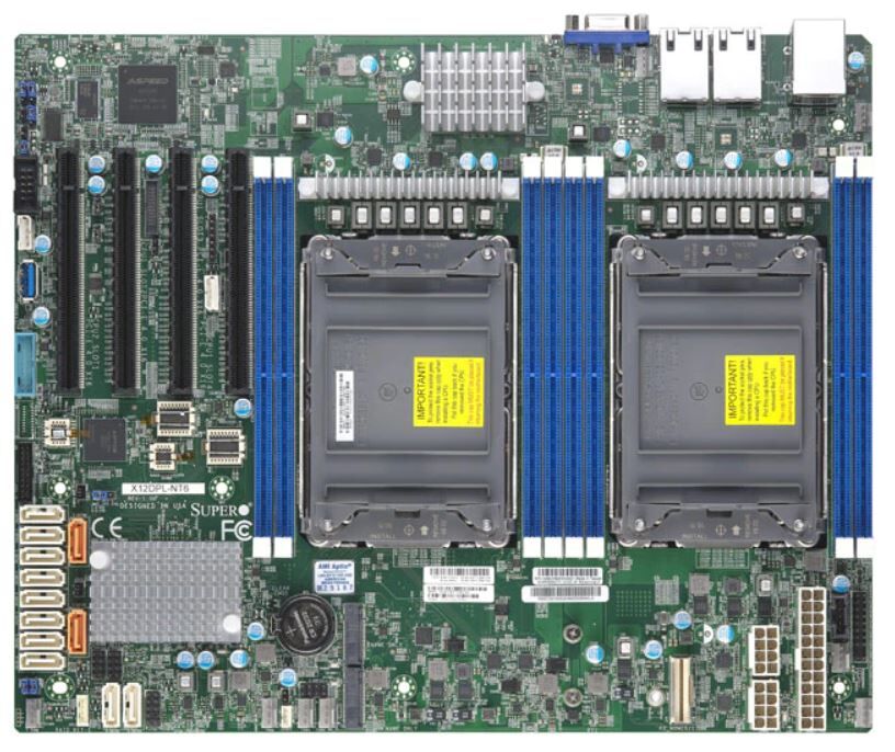 Supermicro Mainboard X12DPL-NT6 ATX Dual Sockel 4189 Single