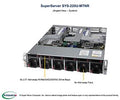 Supermicro Barebone Ultra SuperServer 2U Dual Sockel 4189 SYS-220U-MTNR Complete System Only