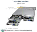 Supermicro Barebone BigTwin SuperServer 2U Dual Sockel 4189 SYS-220BT-HNTR Complete System Only