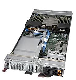 Supermicro SuperBlade Processor Blade SBI-610P-1T2N Complete System