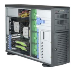 Supermicro Chassis SuperChassis Tower CSE-743AC-1K26B-SQ