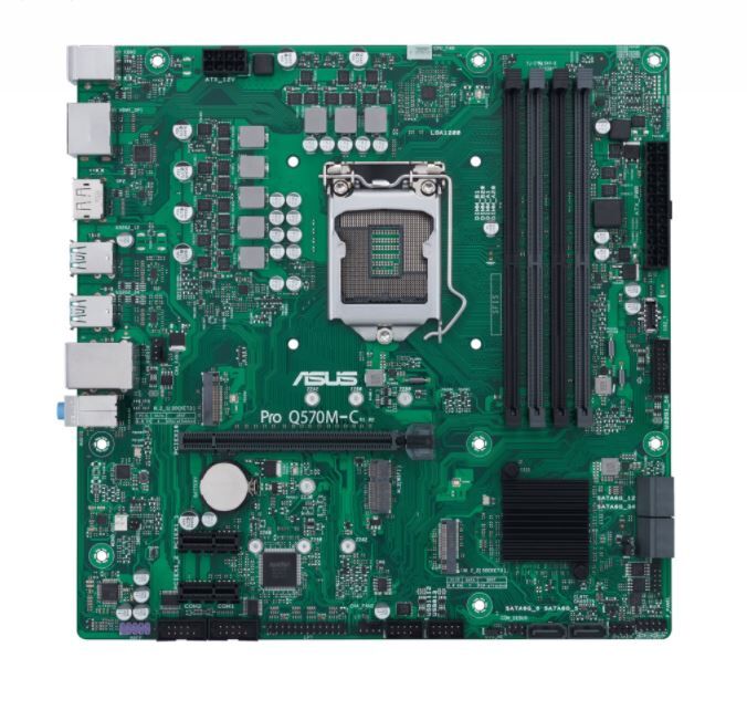 ASUS Mainboard Pro Q570M-C/CSM micro-ATX Sockel 1200 Retail