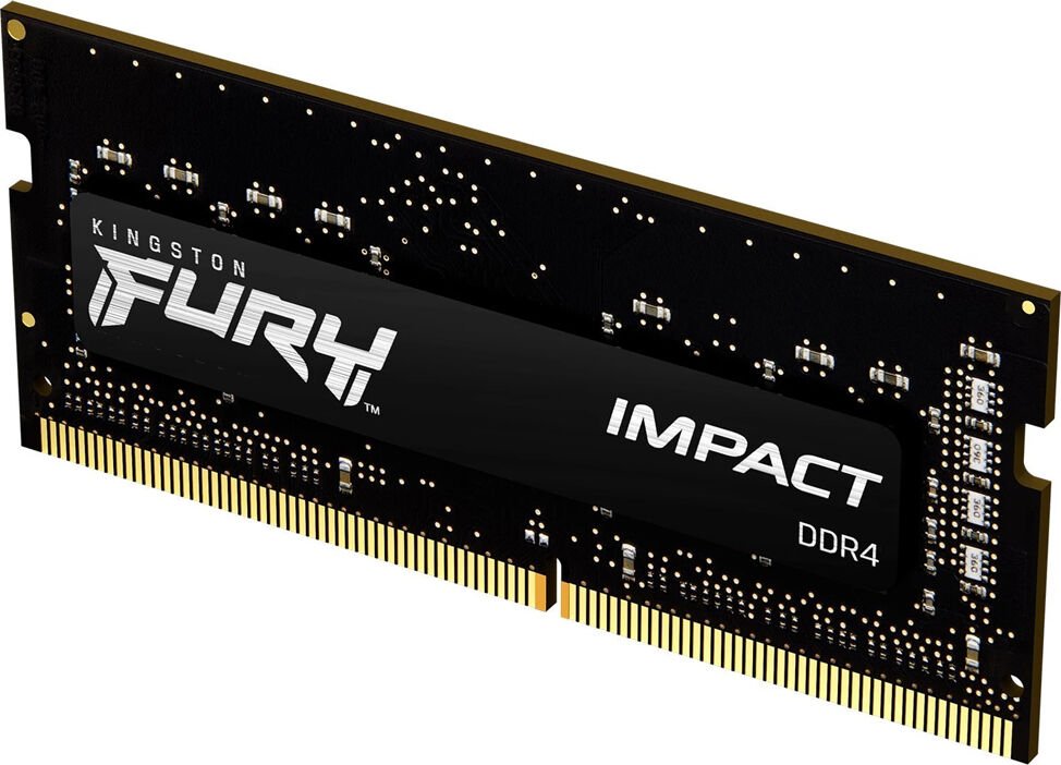 Kingston Fury Impact 32 GB (2x 16GB) Kit SO-DIMM DDR4-3200 KF432S20IBK2/32
