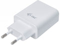 i-tec Ladegerät Power Supply CHARGER2A4W Ausgang 2x USB weiss