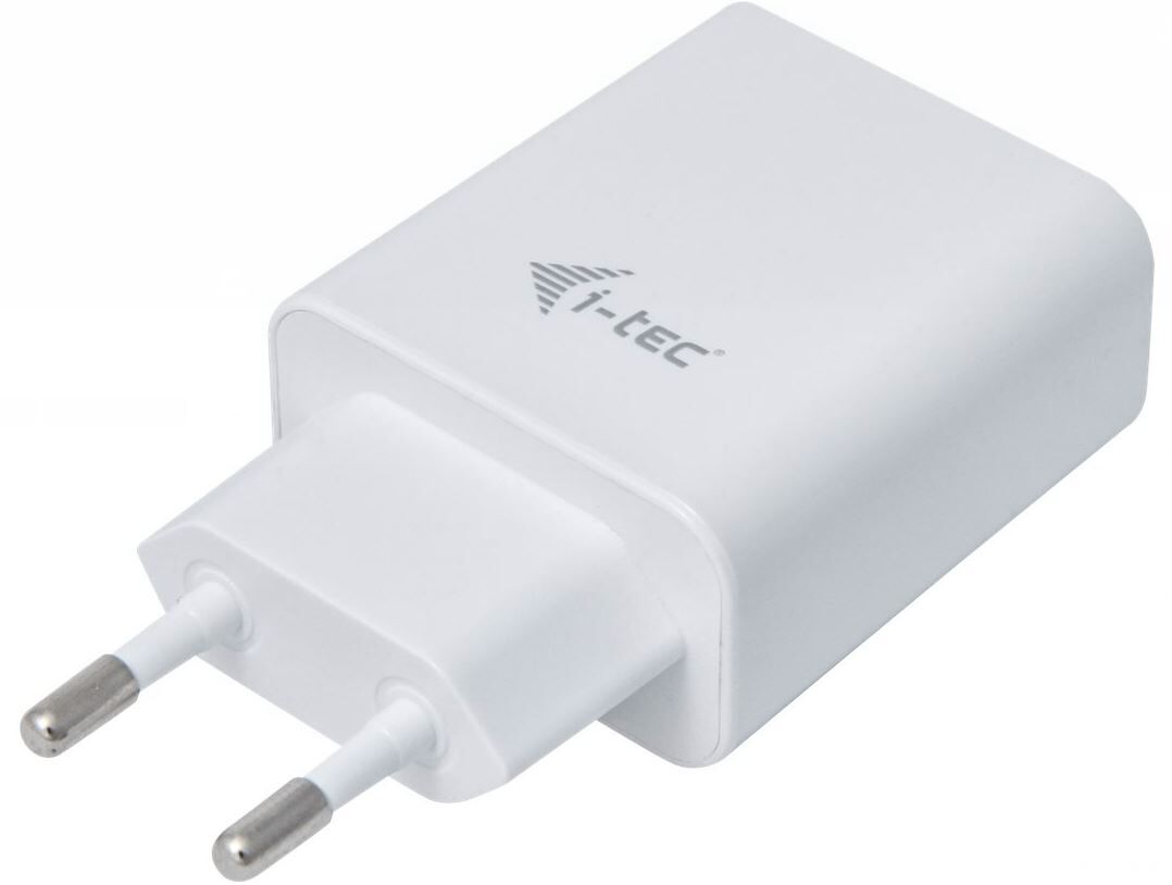 i-tec Ladegerät Power Supply CHARGER2A4W Ausgang 2x USB weiss
