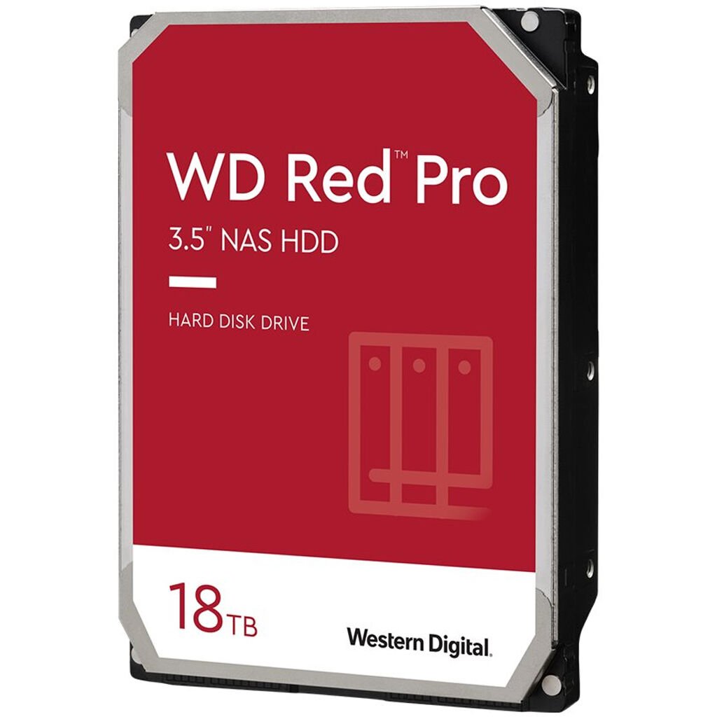Western Digital Red Pro WD181KFGX 18000 GB 3,5" 88,9mm 7200rpm SATA-3 24/7 512e