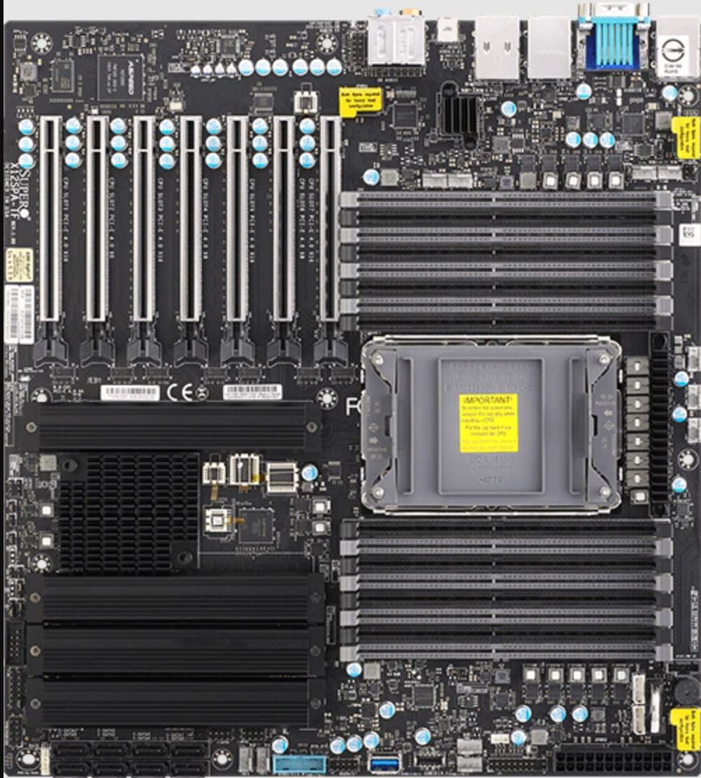 Supermicro Mainboard X12SPA-TF E-ATX Sockel 4189 Bulk