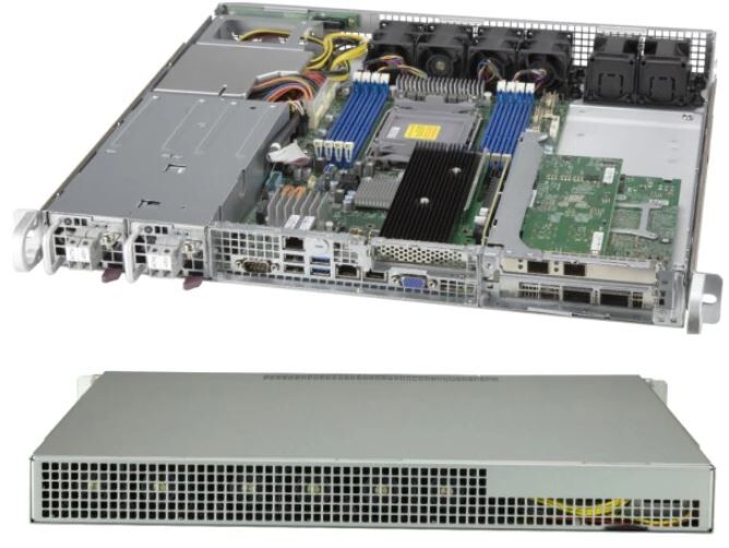 Supermicro Chassis SuperChassis 1U CSE-515B-R601W