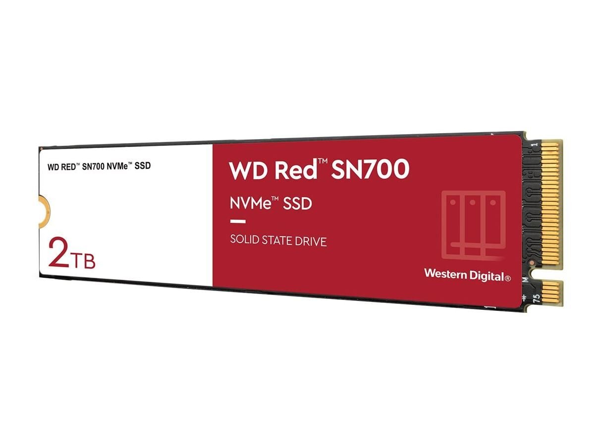 Western Digital Red NAS SN700 WDS200T1R0C 2000 GB 0,68 DWPD M.2 2280 PCIe 3.0 x4 (NVMe) SSD