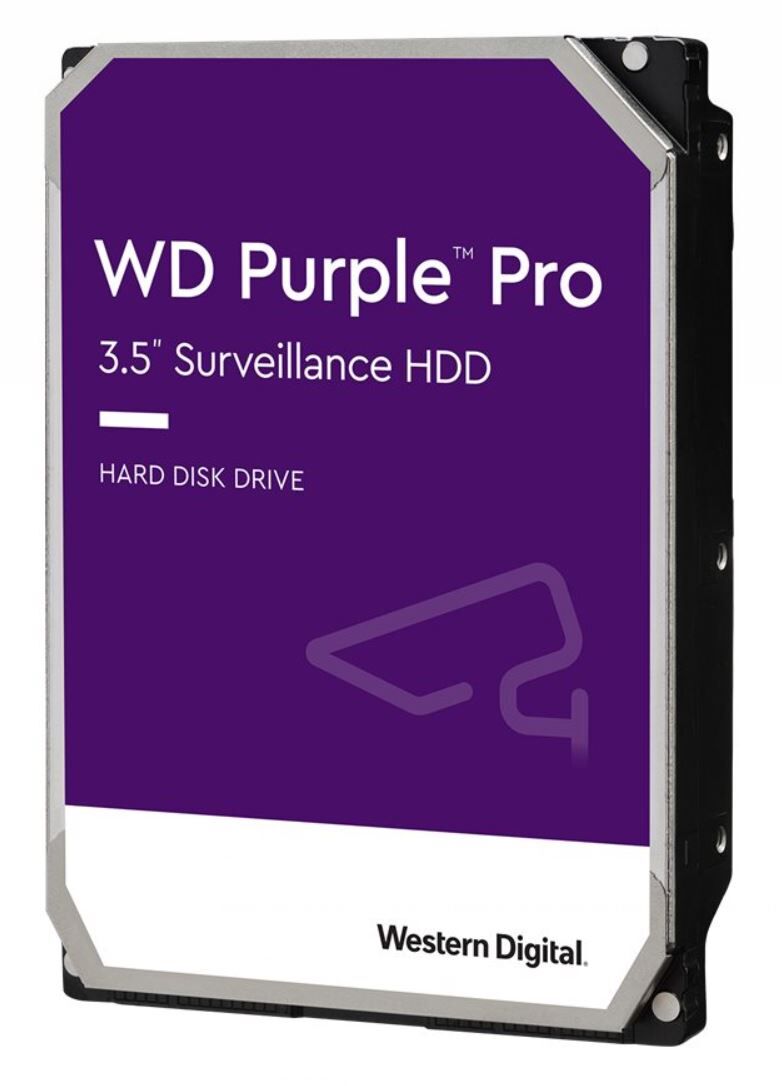 Western Digital Purple Pro Surveillance WD121PURP 12000 GB 3,5" 88,9mm 7200rpm SATA-3 24/7 512e Videobetrieb