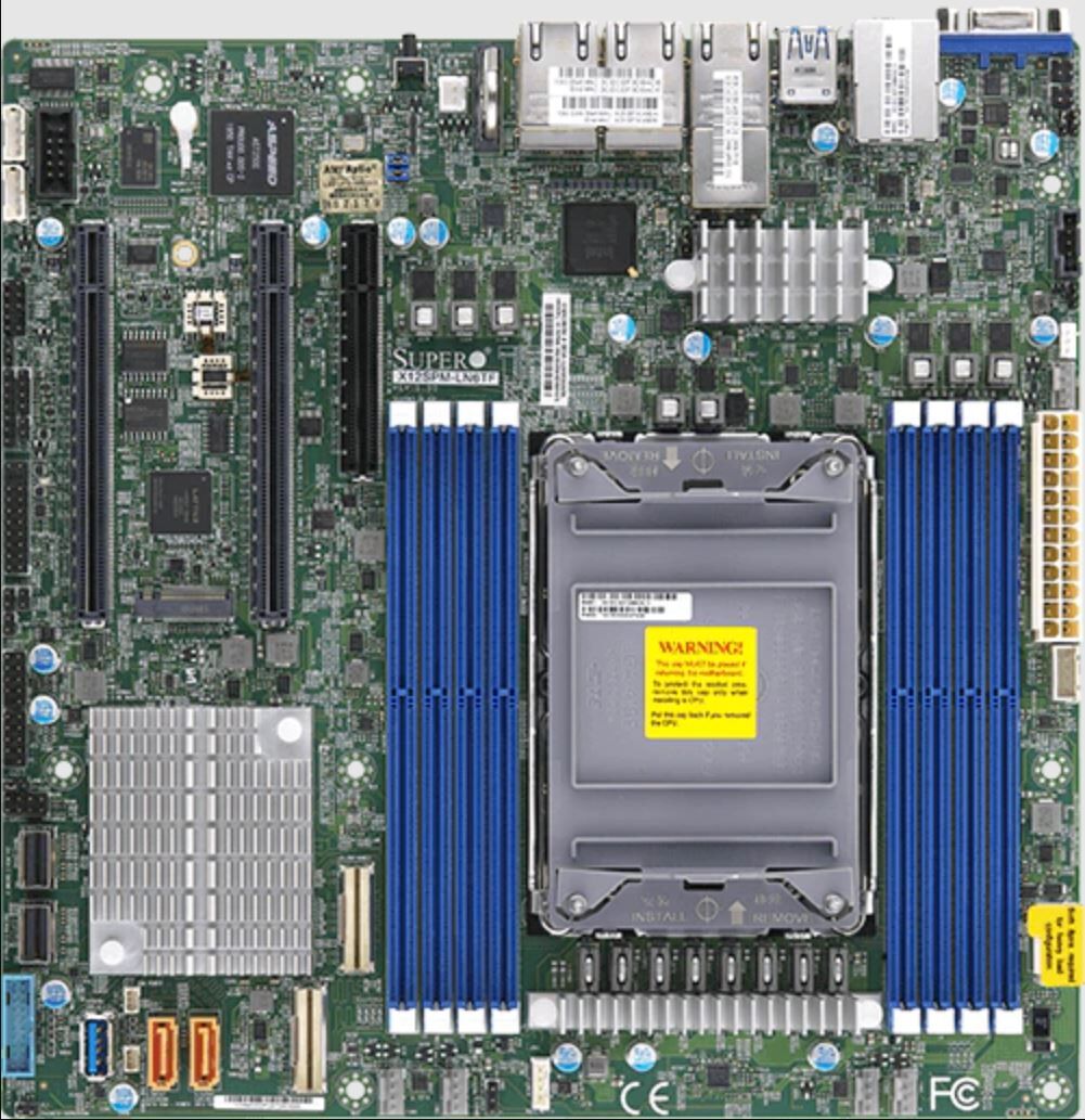 Supermicro Mainboard X12SPM-LN6TF micro-ATX Sockel 4189 Bulk