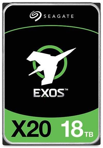 Seagate Exos X X20 ST18000NM000D 18000 GB 3,5" 88,9mm 7200rpm SAS-3 24/7 512e