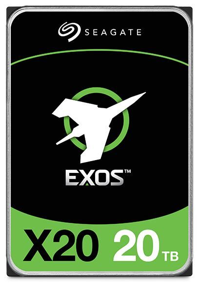 Seagate Exos X X20 ST20000NM002D 20000 GB 3,5" 88,9mm 7200rpm SAS-3 24/7 512e