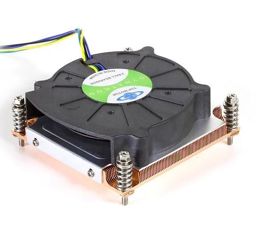 Dynatron K199 Top-Blower CPU-Kühler 1U for Socket 1150, 1151, 1155, 1156, 1200 aktiv