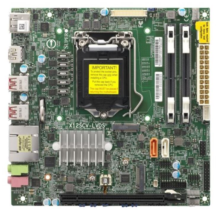 Supermicro Mainboard X12SCV-LVDS mini-ITX Sockel 1200 Bulk