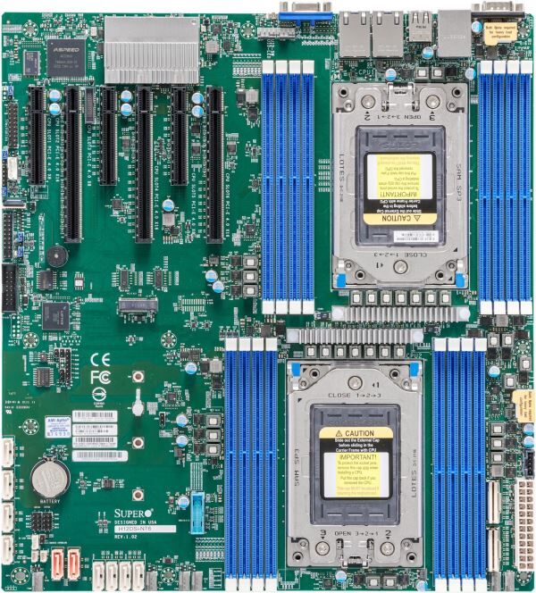 Supermicro Mainboard H12DSI-NT6 E-ATX Dual Sockel SP3 Bulk