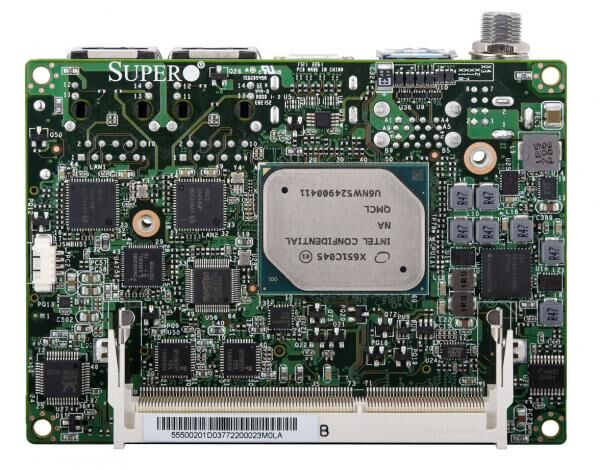 Supermicro Mainboard A2SAP-L1 Pico-ITX Atom x5-E3940 (4C/4T) 1.6 GHz Single