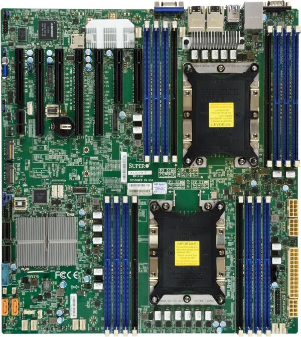 Supermicro Mainboard X11DPH-I E-ATX Dual Sockel 3647 Bulk