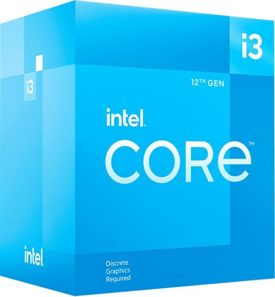 Intel CPU Core i3-12100 (4C/8T // 4P+0E) 3.3 GHz (4.3 GHz Turbo) Box Sockel 1700 TDP 60W