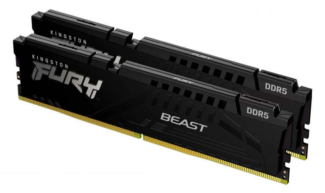 Kingston Fury Beast 32 GB (2x 16GB) Kit UDIMM DDR5-5200 KF552C40BBK2-32