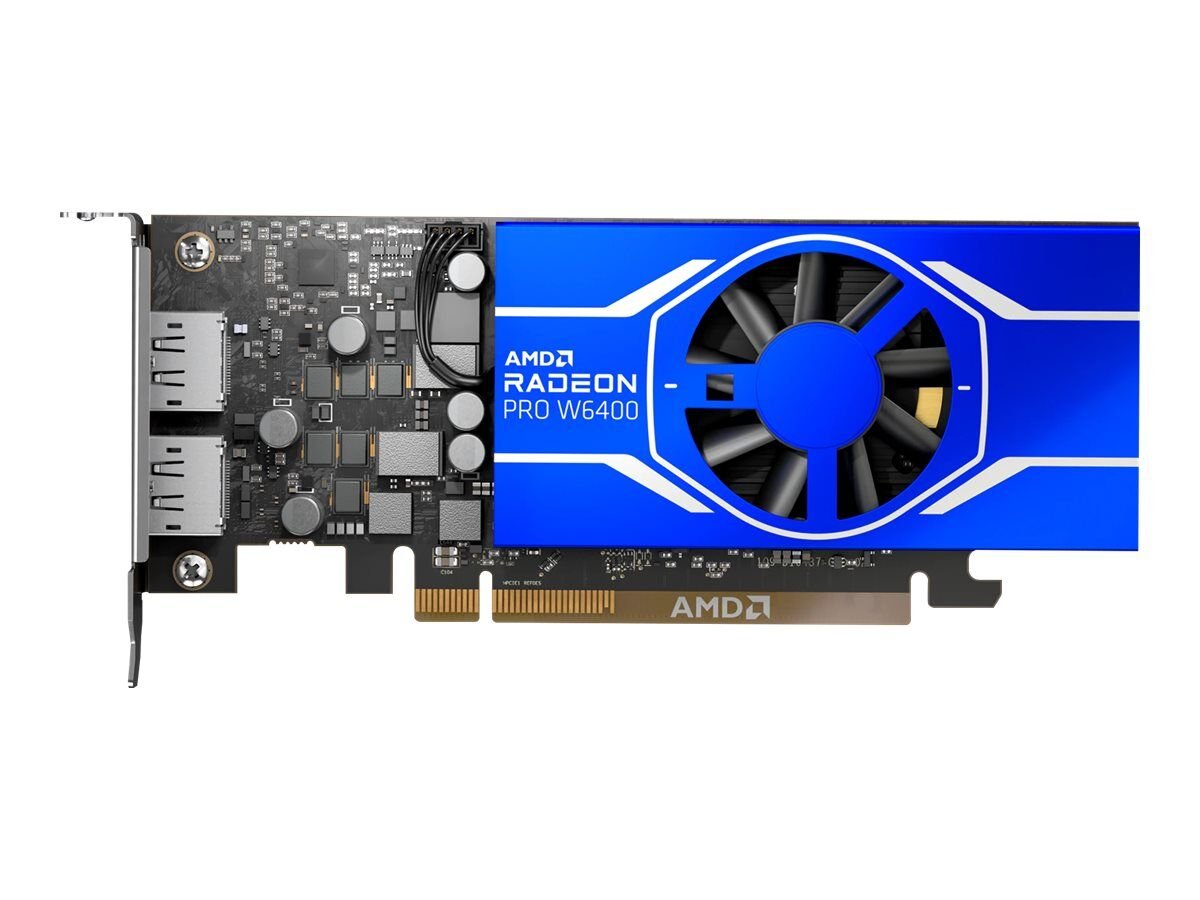 AMD RADEON Pro W 6400 RDNA 2 LP 4GB GDDR6 PCIe 4.0 x4 100-506189