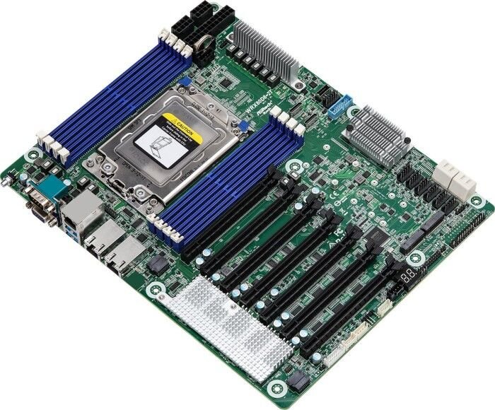 ASRock Motherboard WRX80D8-2T for AMD Ryzen Threadripper PRO 3000WX/5000WX ATX Socket SP3 Single