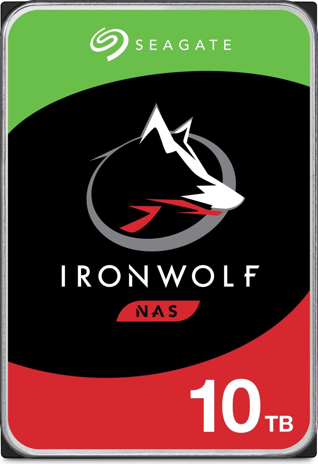 Seagate IronWolf NAS +Rescue ST10000VN000 10000 GB 3,5" 88,9mm 7200rpm SATA-3 24/7 512e