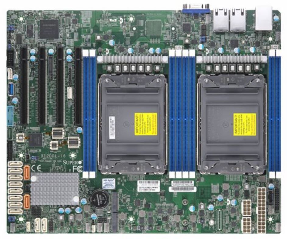 Supermicro Mainboard X12DPL-I6 ATX Dual Sockel 4189 Bulk