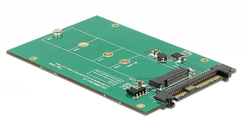 Delock Schnitstellenadapter U.2 (SFF-8639) auf M.2