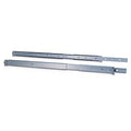 Inter-Tech Teleskopische Gleiter for Rack 2U 19" (48,3cm) 650mm grau