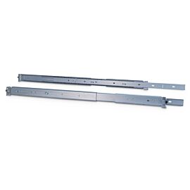 Inter-Tech Teleskopische Gleiter for Rack 2U 19" (48,3cm) 650mm grau