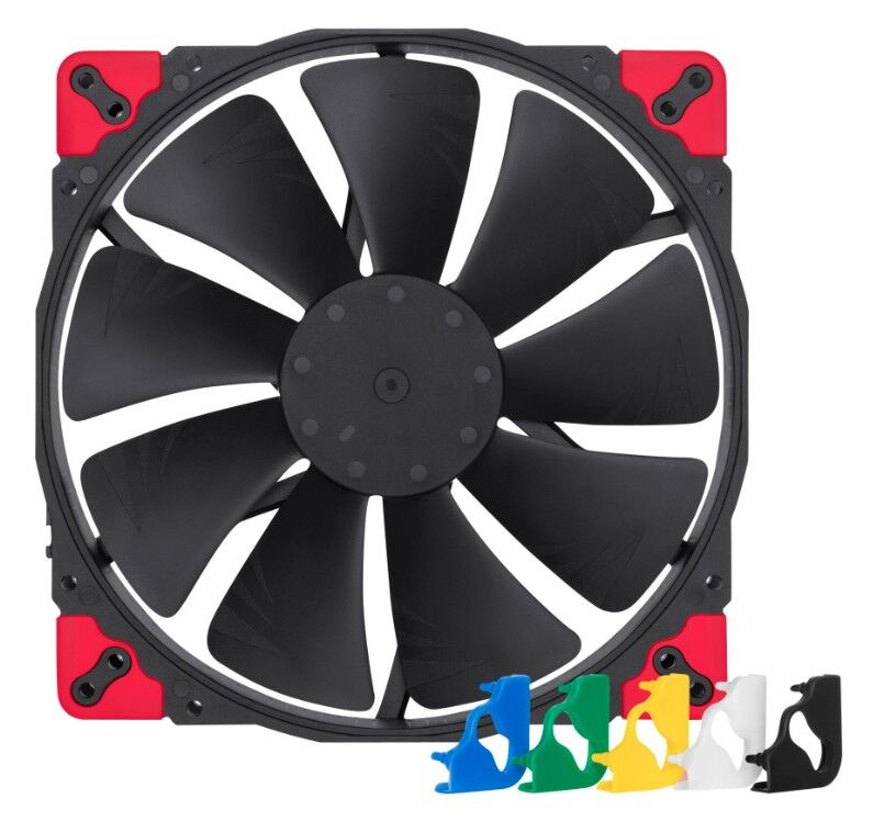 Noctua NF-A20 PWM CH.BK.S PWM Chassislüfter 200 mm