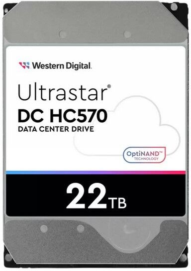 Western Digital Ultrastar DC HC570 WUH722222ALE6L4 22000 GB 3,5" 88,9mm 7200rpm SATA-3 24/7 512e SE