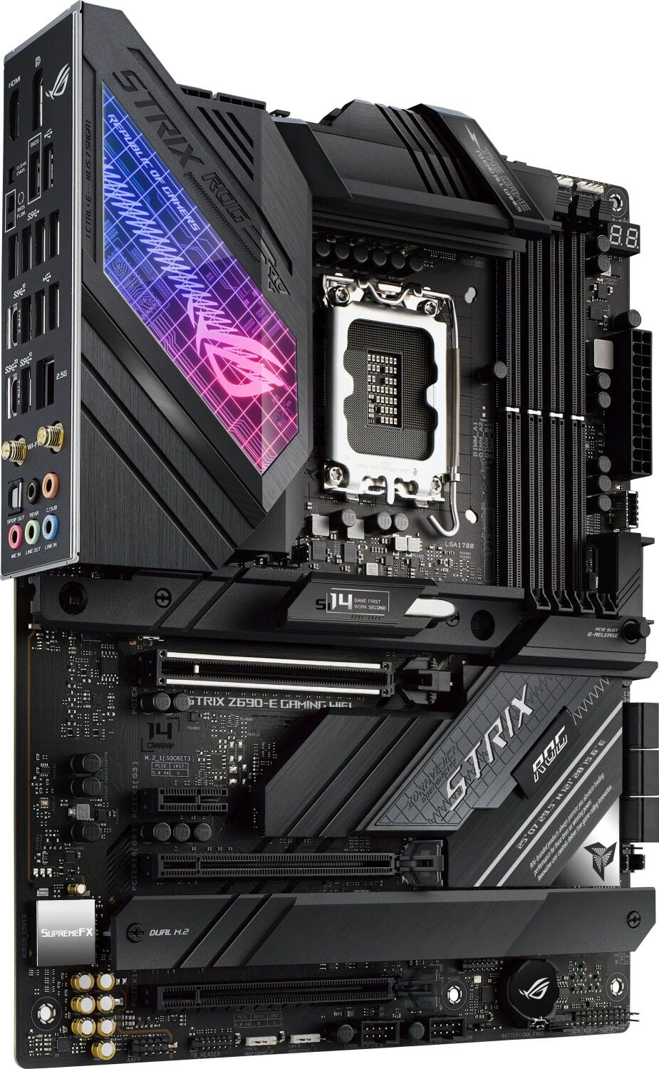 ASUS Mainboard ROG STRIX Z690-E GAMING WIFI ATX Sockel 1700 DDR5-only Retail