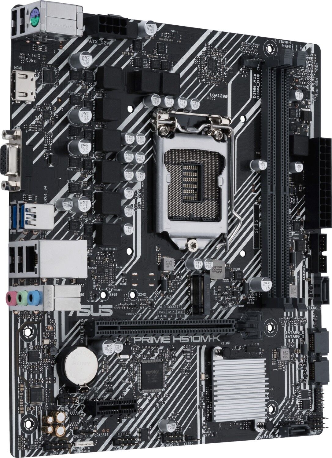 ASUS Mainboard PRIME H510M-K micro-ATX Sockel 1200 Retail