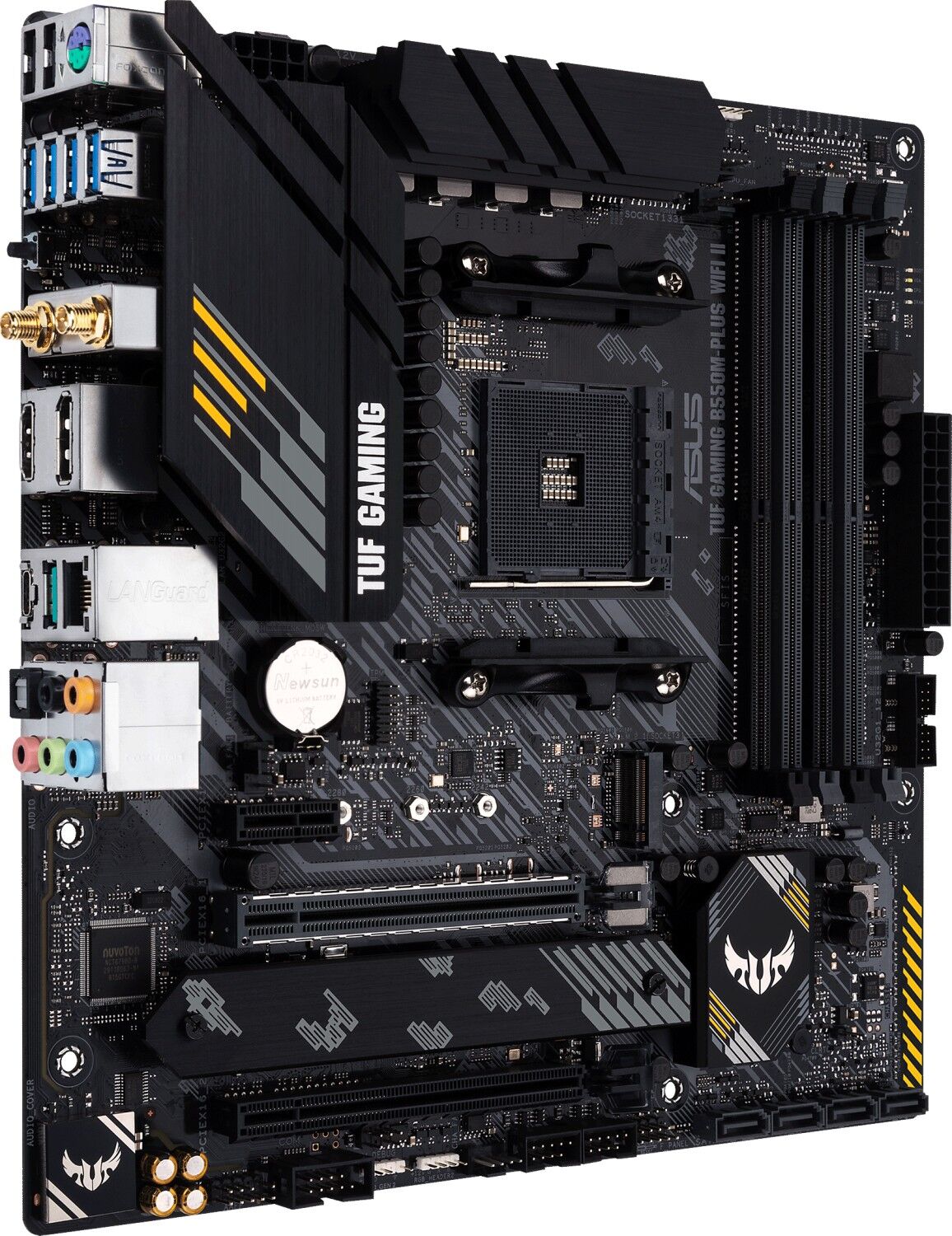 ASUS Mainboard TUF GAMING B550M-PLUS WIFI II micro-ATX Sockel AM4 Retail