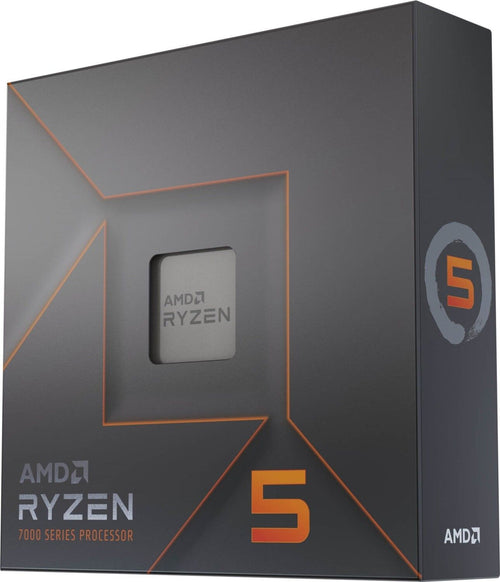 AMD CPU Ryzen 5 7600X (6C/12T) 4.7 GHz (5.3 GHz Turbo) Box without Kühler Socket AM5 TDP 105W