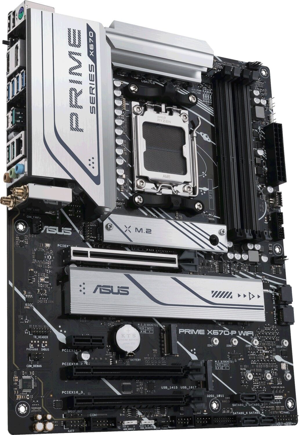 ASUS Mainboard PRIME X670-P WIFI ATX Sockel AM5 Retail
