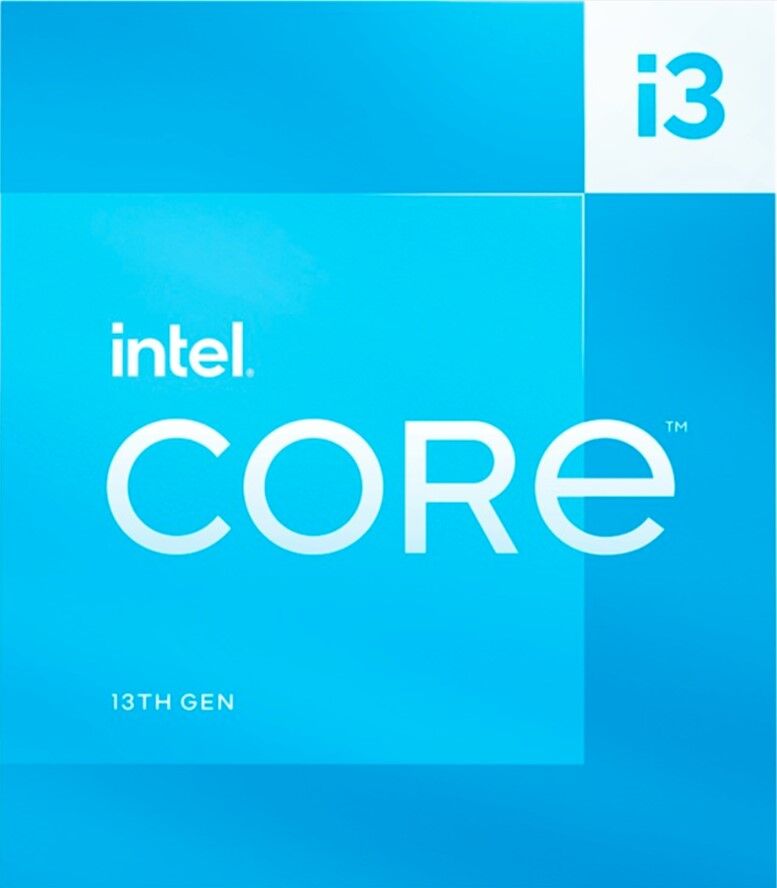 Intel CPU Core i3-13100F (4C/8T // 4P+0E) 3.4 GHz (4.5 GHz Turbo) Tray Sockel 1700 TDP 58W