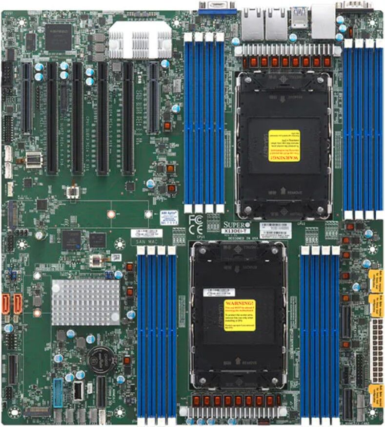 Supermicro Mainboard X13DEI-T E-ATX Dual Sockel 4677 Single