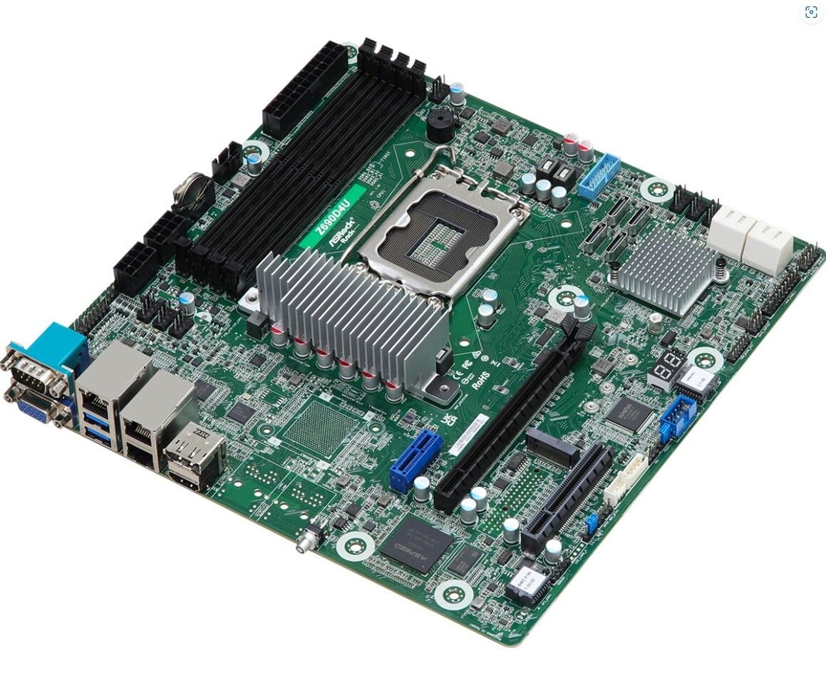 ASRock Mainboard Z690D4U micro-ATX Sockel 1700 DDR5-only Sngle