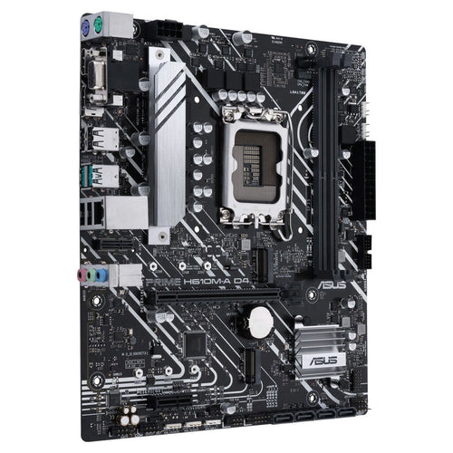 ASUS Mainboard PRIME H610M-A D4-CSM micro-ATX Sockel 1700 DDR4-only Retail