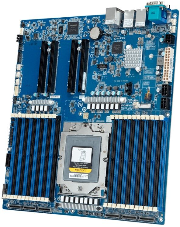 Gigabyte Mainboard MZ33-AR0 (Rev. 1.0) E-ATX Sockel SP5 Bulk
