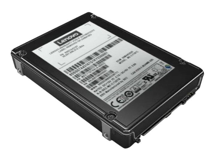 Lenovo ThinkSystem PM1655 Mixed Use 4XB7A80340 800 GB 3 DWPD 2,5" 63,5mm SAS-4 SSD SED Hot-Swap