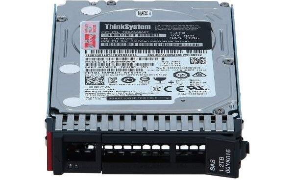 Lenovo ThinkSystem 7XB7A00027 1200 GB 2,5" 63,5mm 10000rpm SAS-3 24/7 512n Hot-Swap