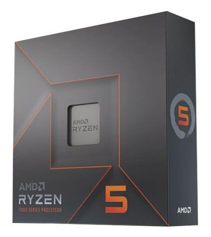 AMD CPU Ryzen 5 7600X (6C/12T) 4.7 GHz (5.3 GHz Turbo) Tray Sockel AM5 TDP 105W