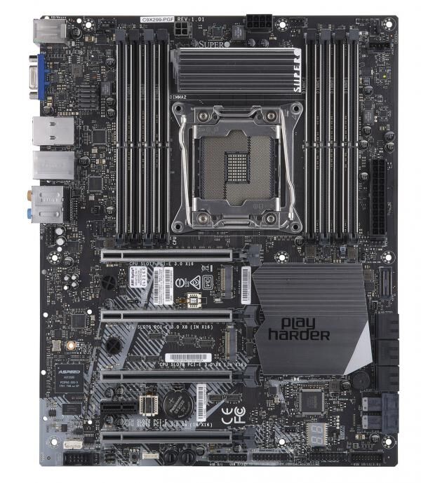 Supermicro Mainboard C9X299-PGF ATX Sockel 2066 Refurbished