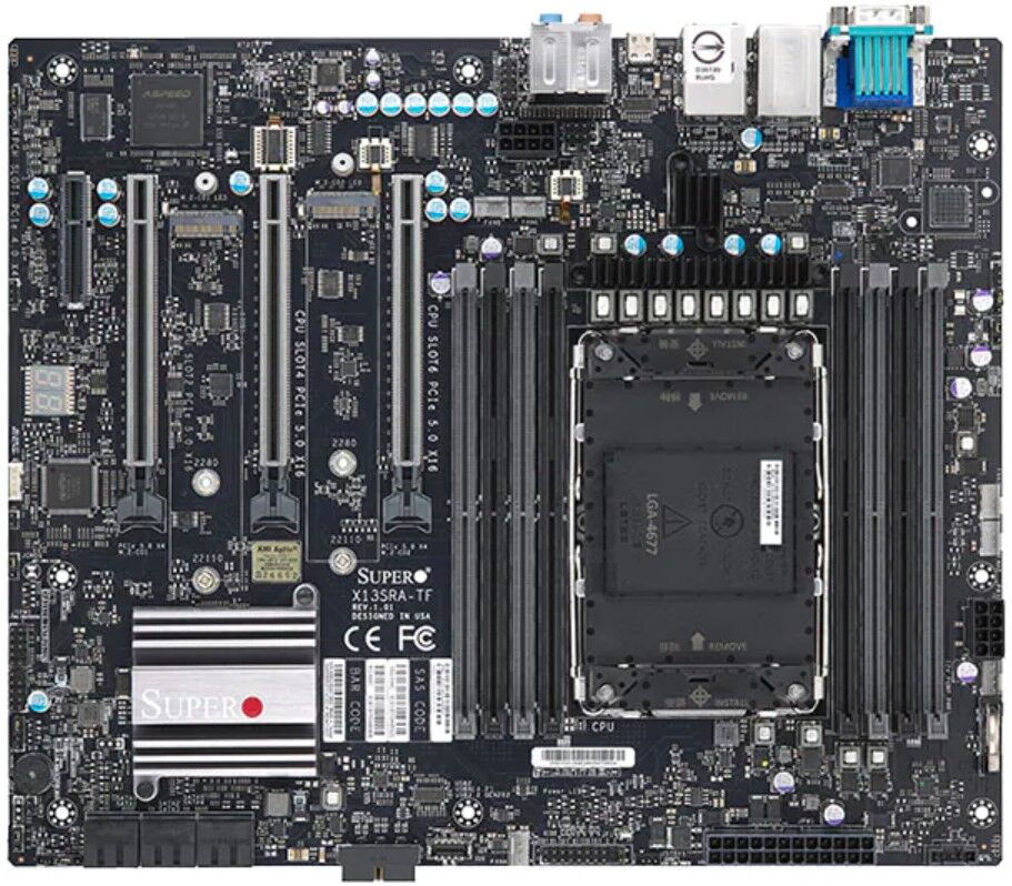 Supermicro Mainboard X13SRA-TF SSI CEB Single Sockel 4677 Single