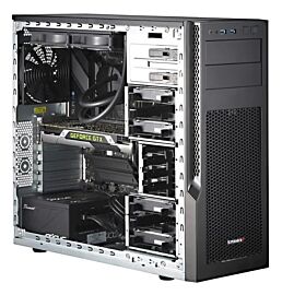 Supermicro Barebone Gaming SuperWorkstation Midi-Tower Single Sockel 1700 DDR5-only SYS-531AD-I