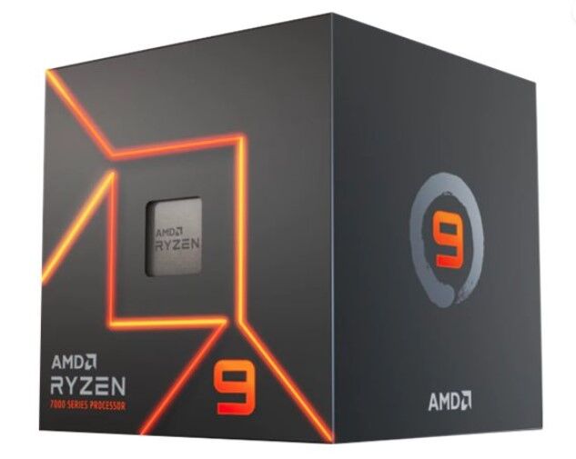 AMD CPU Ryzen 9 7900 (12C/24T) 3.7 GHz (5.4 GHz Turbo) Box Sockel AM5 TDP 65W